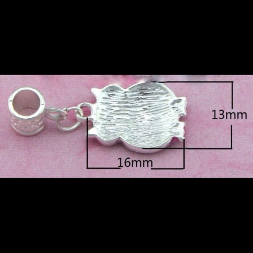 Owl Charm/Pendant - Picture 3 of 3